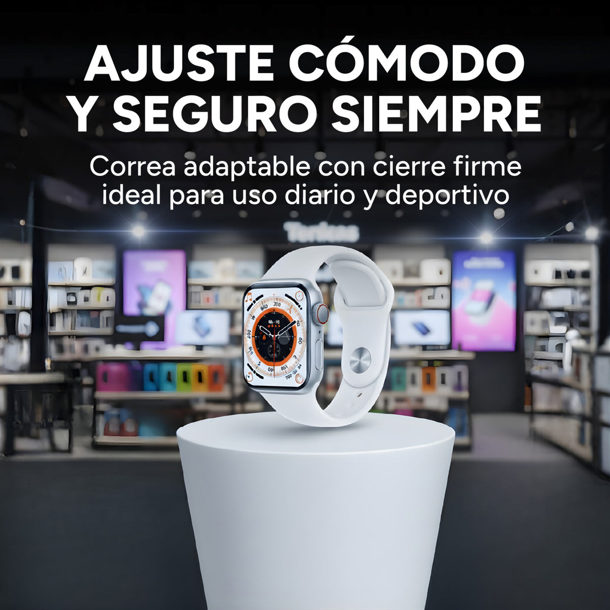 Reloj Inteligente Smartwatch Pro T700S Bluetooth Fitness