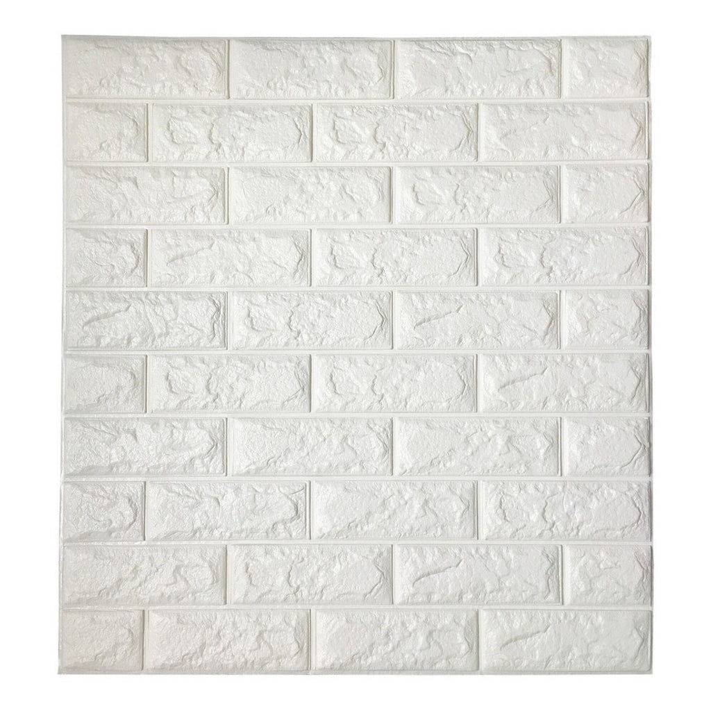 Revestimiento Pared Adhesivo Facil Colocacion Piedra X10 Un