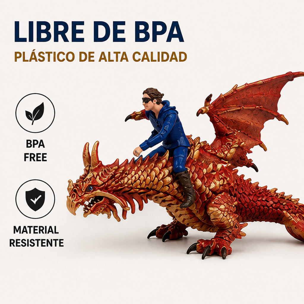 Safari Dragon Mitologico Niños Infantil Animal Fantastico