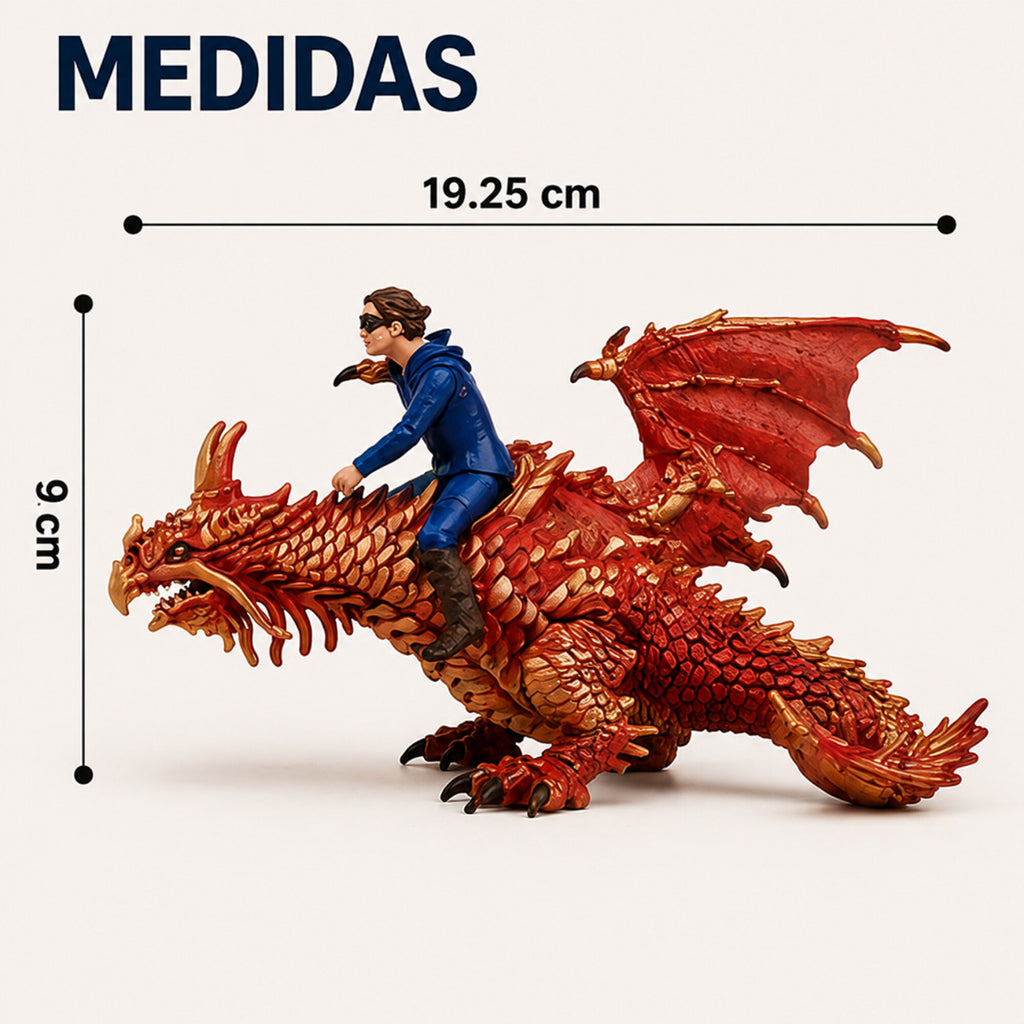 Safari Dragon Mitologico Niños Infantil Animal Fantastico