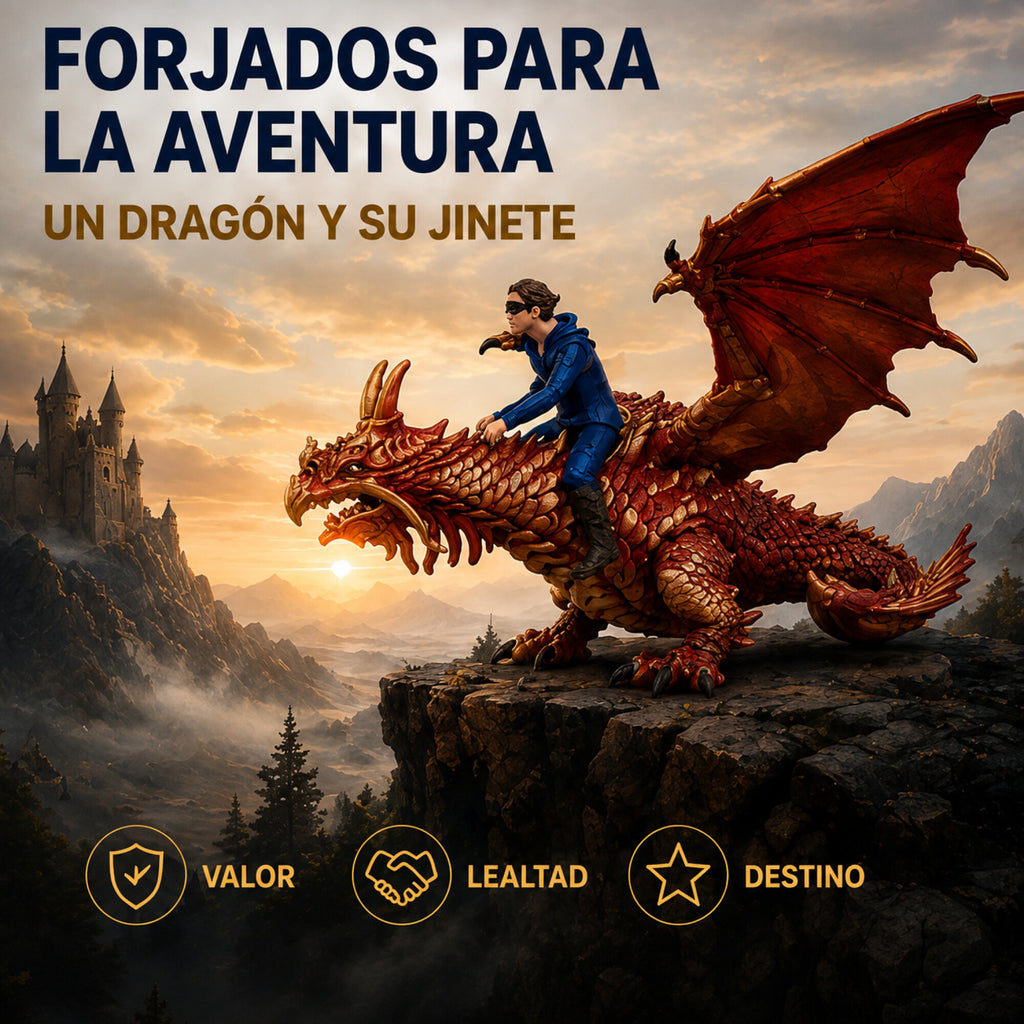 Safari Dragon Mitologico Niños Infantil Animal Fantastico