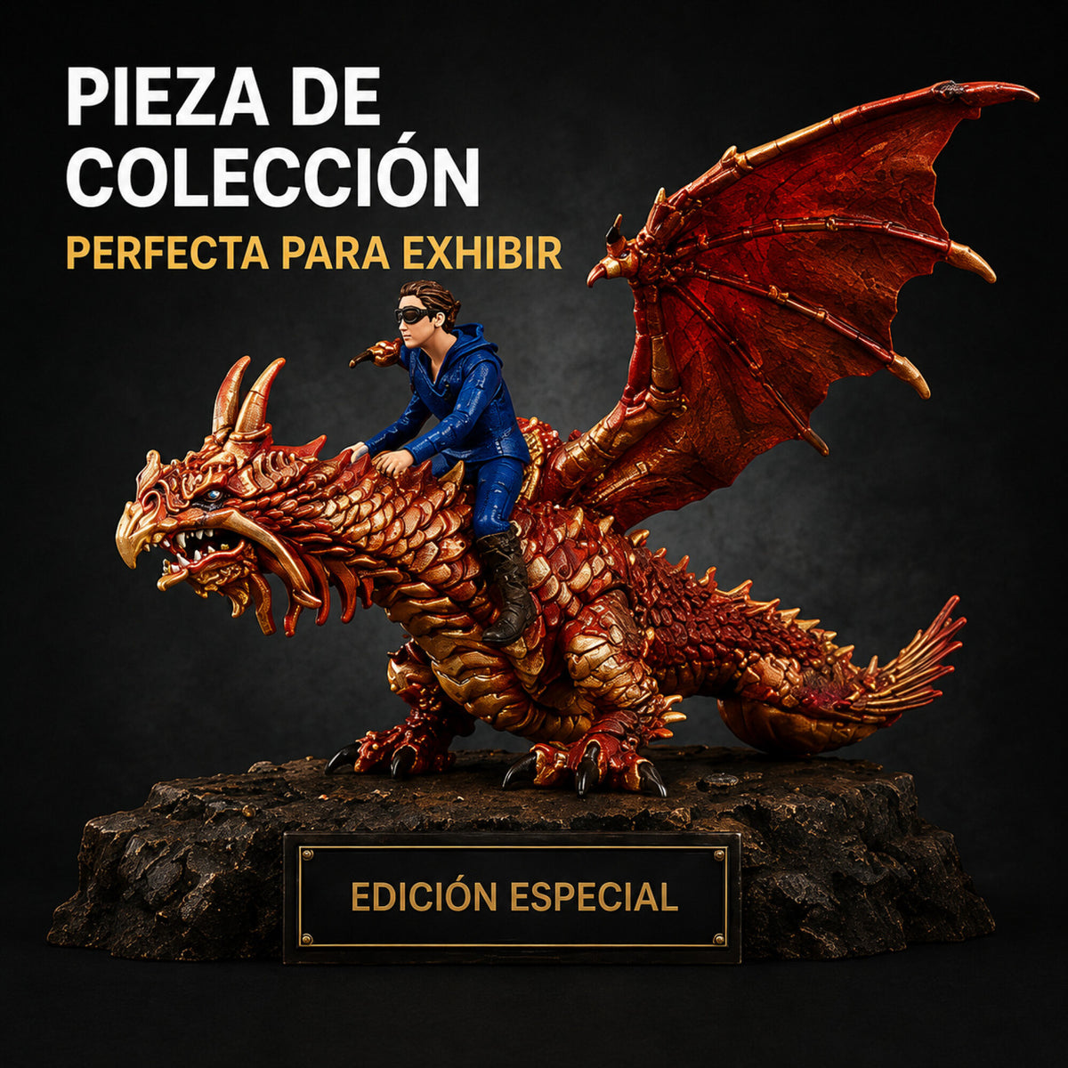 Safari Dragon Mitologico Niños Infantil Animal Fantastico