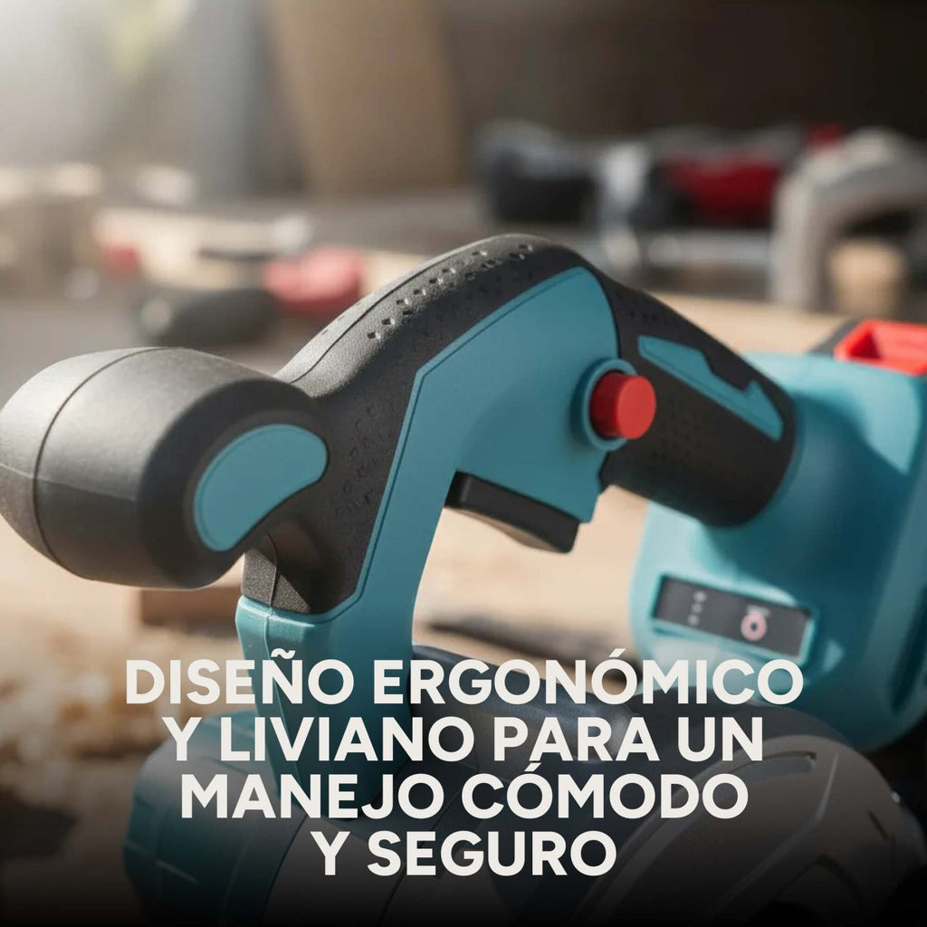 Sierra Circular Inalámbrica Portátil 850W Con 2 Baterías 48V