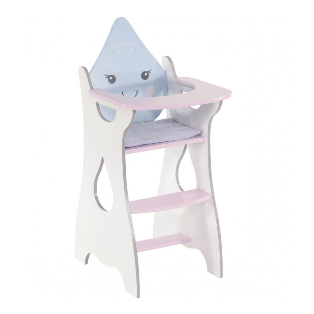 Silla Alta Bebes Comer Madera De Cuevas Niños Infantil
