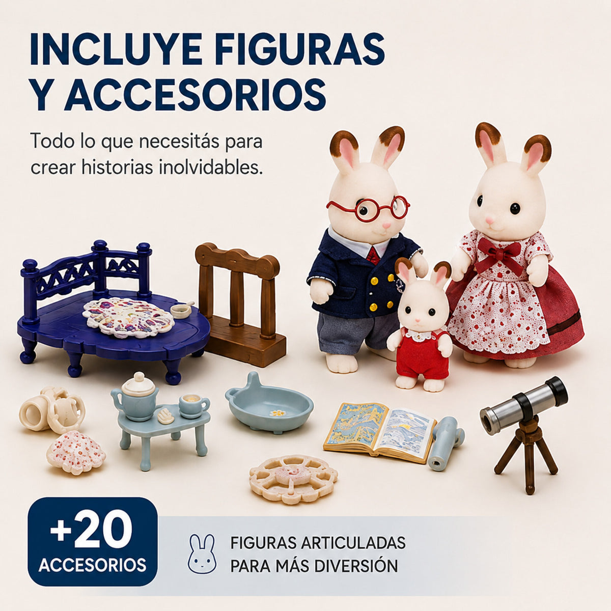 Sylvanian Families Casa Con Faro De Luz Accesorios Juguete