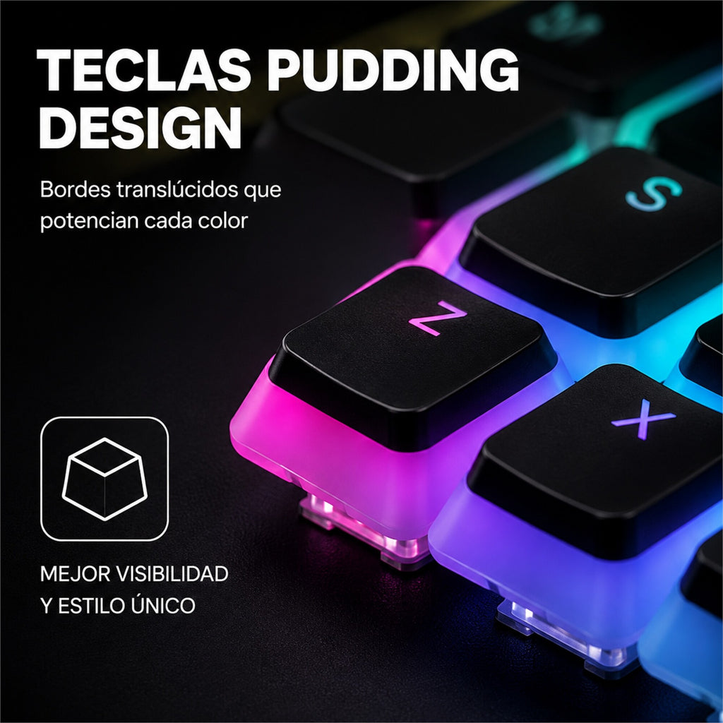 Teclado Mecánico Xtrike Me GK-985P