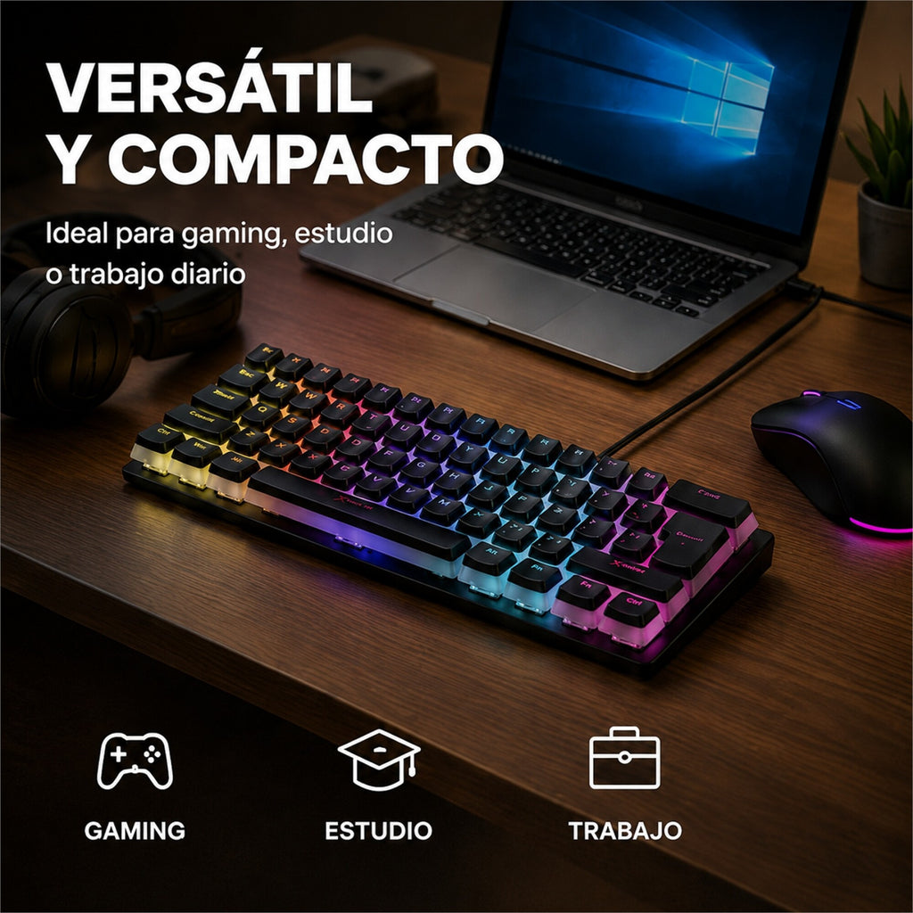 Teclado Mecánico Xtrike Me GK-985P