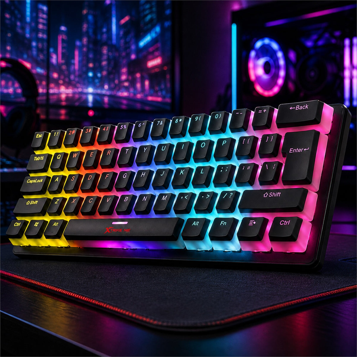 Teclado Mecánico Xtrike Me GK-985P