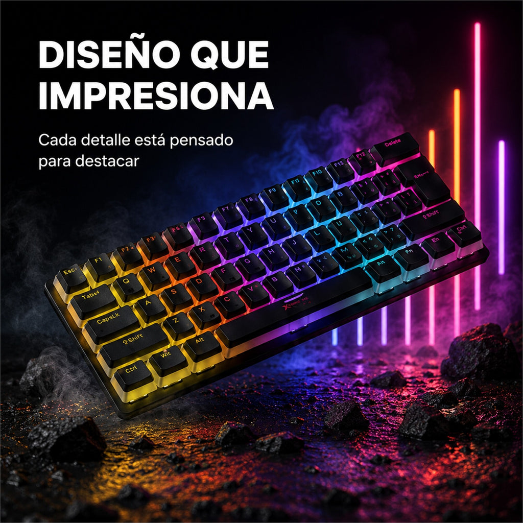Teclado Mecánico Xtrike Me GK-985P