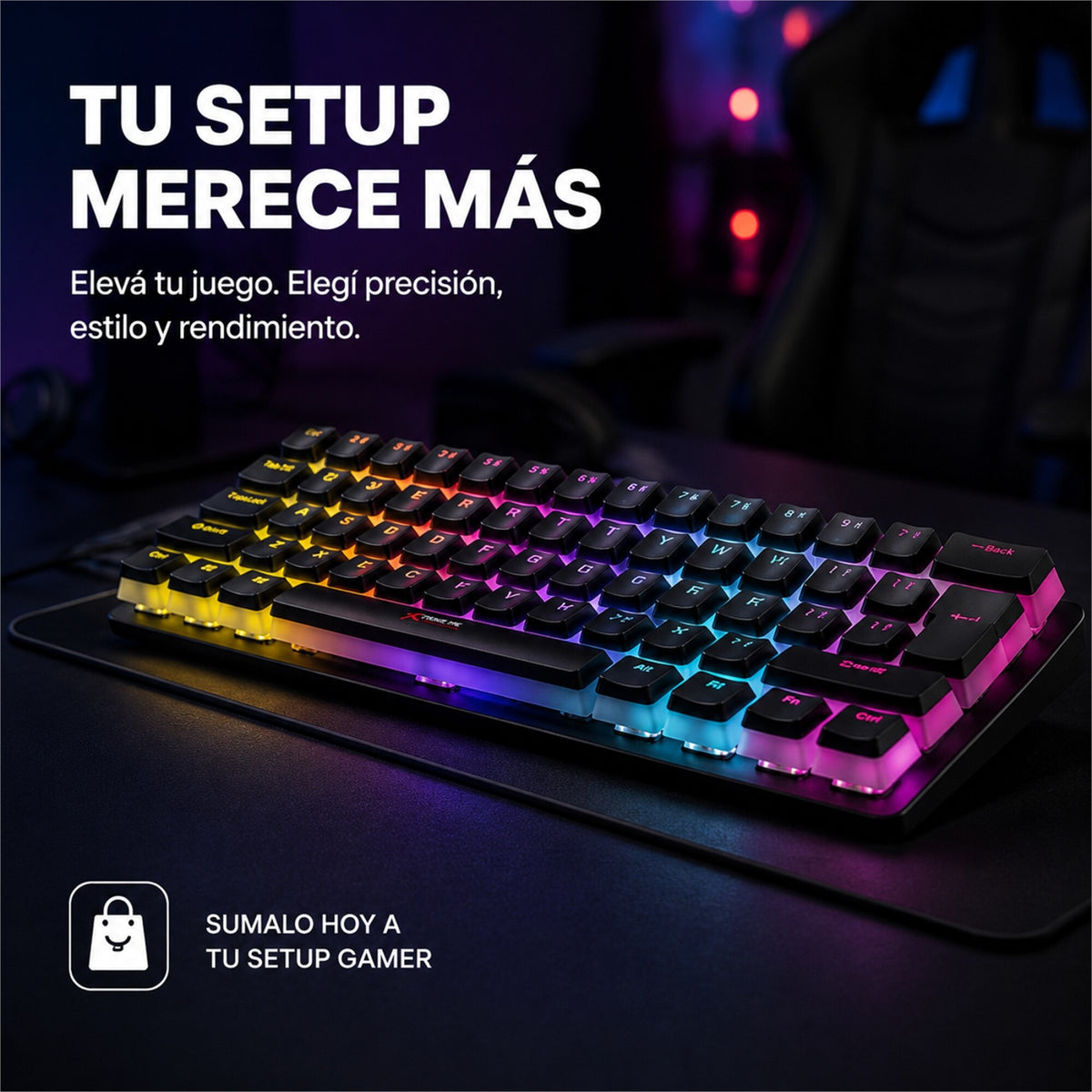 Teclado Mecánico Xtrike Me GK-985P