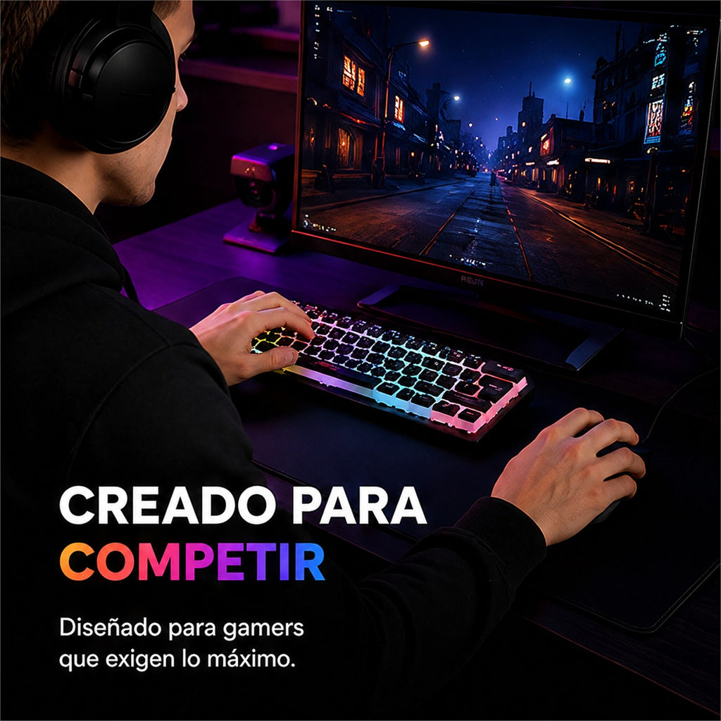 Teclado Mecánico Xtrike Me GK-985P