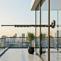 Tendedero Ropa Plegable Extensible 96 Cm 180° Ventosa Balcón