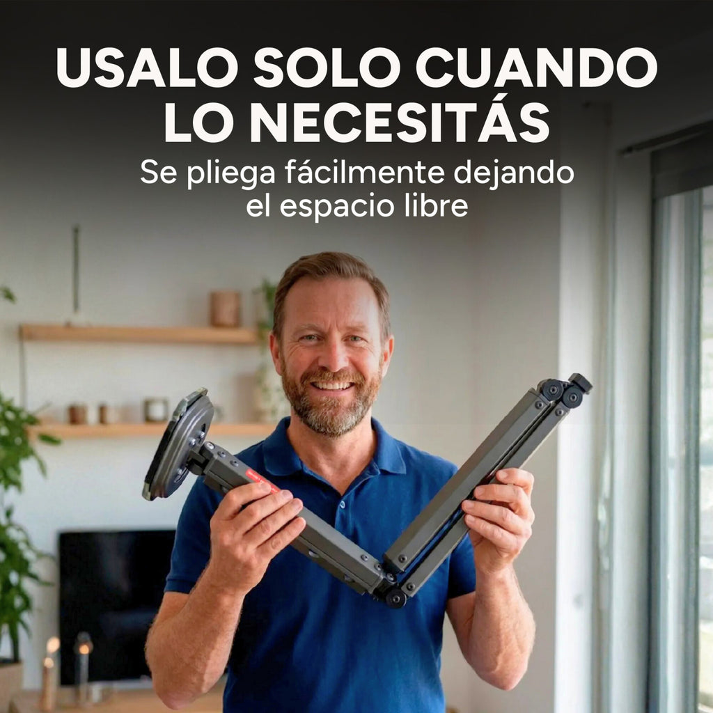 Tendedero Ropa Plegable Extensible 96 Cm 180° Ventosa Balcón