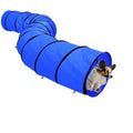 Tunel Gigante Perro Gato Mascota Redondo Tubo Interactivo