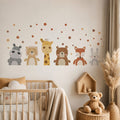 Vinilo Decorativo Infantil Animales de la Selva 60 x 30 cm